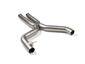 Akrapovic Evolution Link Pipe set (Titanium) Short for G8X M2 / M3 / M4