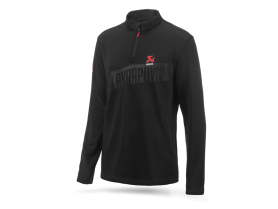Akrapovic Mens Corpo Turtleneck Zip - Black 2XL