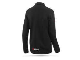 Akrapovic Mens Corpo Turtleneck Zip - Black 2XL