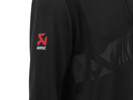 Akrapovic Mens Corpo Turtleneck Zip - Black 2XL