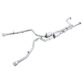 AWE 2021 RAM 1500 TRX 0FG Cat-Back Exhaust - Chrome Silver Tips
