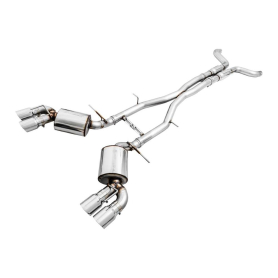 AWE 16-19 Chevy Camaro SS Res Cat-Back Exhaust -Touring Edition (Quad Chrome Silver Tips)