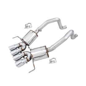 AWE 14-19 Chevy Corvette C7 Z06/ZR1 (w/o AFM) Touring Edition Axle-Back Exhaust - Chrome Tips