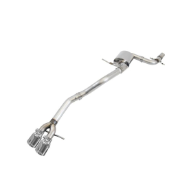 AWE Mk5 Jetta 2.0T - GLI Track Edition Exhaust - Polished Silver Tips