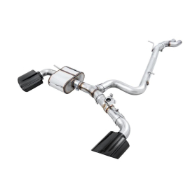 AWE 18-19 Audi TT RS 2.5L Turbo Coupe 8S/MK3 SwitchPath Exhaust w/Diamond Black RS-Style Tips