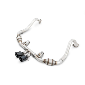 AWE Touring Edition Exhaust for Porsche 718 Boxster / Cayman - Diamond Black Tips