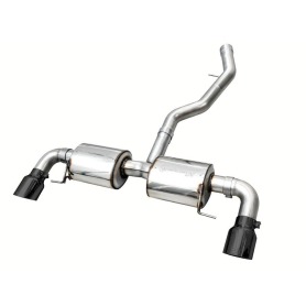 AWE Touring Edition Axleback Exhaust for BMW G2X 330i/430i - Diamond Black