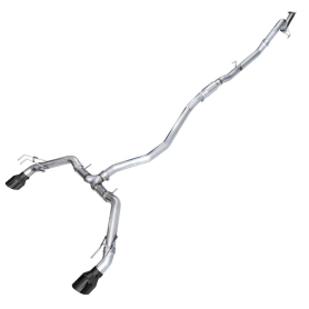AWE Track Edition Exhaust for FE1 Civic Si/DE4 Acura Integra- Diamond Black Tips