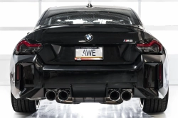 AWE SwitchPath Exhaust for BMW G87 M2 - Chrome Silver Tips