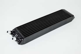 CSF Universal Dual-Pass internal/external Oil Cooler - 22.0in L x 5.0in H x 2.25in W