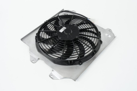 CSF 92-00 Civic All-Aluminum Fan Shroud w/ 12-inch SPAL Fan - Mirror
