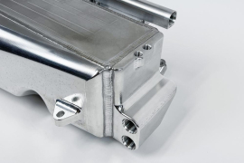 CSF BMW Gen 2 B58 Race X Charge Air Cooler Manifold - Raw Billet