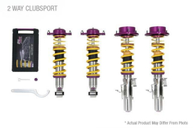 KW Coilover Kit V3 Clubsport for 05/2012+ Audi A3 (8V1, 8VK) w/ FA Top Mounts