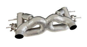 Maserati MC20 | Power Optimised Exhaust System with Flap-Regulation - Stainless Steel