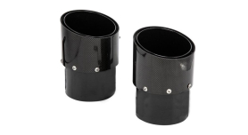 Maserati MC20 | Carbon - Stainless Steel Tailpipes (Gloss Carbon Cover)