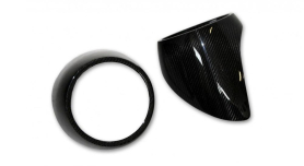 Ferrari 488 Spider/GTB | Cover Taillights - Visible Ferrari Carbon