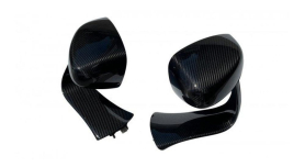 Ferrari F8 Tributo/Spider | N-Largo Mirrors Variant 2 - Visible Ferrari Carbon
