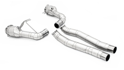 Ferrari 12Cilindri | Novitec Sport Metal Catalysts (Set) with High Temperature Heat Protection  - Gold Plated