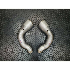 Redstar GESI GEN2 UHO+ 400CPSI 5" Downpipes - Audi RSQ8 / Bentley Bentayga / Lamborghini Urus / Porsche Cayenne
