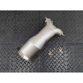 Redstar GESI GEN2 UHO+ 400CPSI 6" Heat Shielded Downpipes - Audi SQ5 B9 3.0T