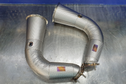 Redstar GESI GEN2 UHO+ 400CPSI 6" Downpipes - Porsche Cayenne S