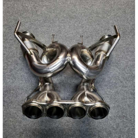 Redstar Titanium 3" Exhaust - Mclaren 765LT (Reuse OE Tips)