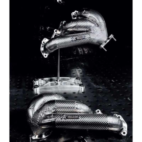 Redstar Stainless Steel Heat Shielded Headers - Porsche 997.2 911 Turbo