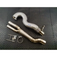 Redstar Catless Downpipe Single Tube 3.5in OPF-Delete for RS3 8Y 2020-