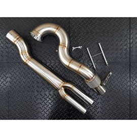 Redstar Catless Downpipe Single Tube 3.5in OPF-Delete for RS3 8Y 2020-