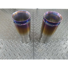 Redstar Titanium Exhaust Tips - Mclaren 720S