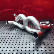 Redstar Race-X Exhaust (no valves) for Ferrari 2020+ F8 Tributo / Spider