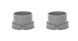 DZX Centre Adapter - 72.6mm - Light Grey