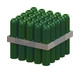 6.5x35 WALL PLUG GREEN (10-12G SCREW)