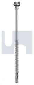 #14-20x150 s500 SDS HEX + WASHER + XGRiP GULLY CL4