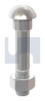 M24x140 FISHBOLT & NUT PLAIN