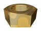 M12 HEX NUT BRASS