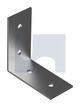 M12x150X150 BRACKET ANGLE STURDY HDG