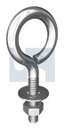 1/4x2 BSW LARGE EYE BOLT KIT Z/P