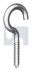 1/4x 1-3/4 HOOK SCREW HEAVY Z/P