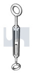 M12x200 TURNBUCKLE EYE+EYE HDG