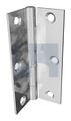 75X50 BUTT HINGE 6 HOLE - FIXED PIN Gr304