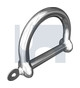 M10x60 SHACKLE WIDE MOUTH Gr316