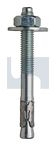 M8x75/10 M1T-C THROUGHBOLT Z/P