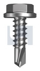 #10-16x16 DS METAL SDS FLANGED HEX HEAD SURFMIST (TITANIA) -
