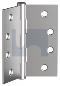 100X100 BUTT HINGE 8 HOLE - FIXED PIN Gr304