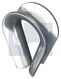 THIMBLE WIRE ROPE CLOSED Gr304