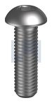 M6x12 BUTTON HEAD SOCKET SCREW Z/P