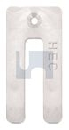 1.5x75 PACKING SHIMS WINDOW WHITE PLASTIC