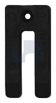 10x75 PACKING SHIMS WINDOW BLACK PLASTIC