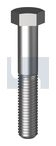 3/4x 3-1/4 UNC HEX BOLT ZINC FLAKE
